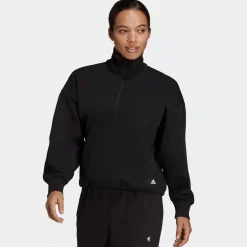 Adidas Hoodies & Crews<Future Icons Quarter-Zip Sweatshirt