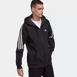 Adidas Hoodies & Crews<Future Icons 3-Stripes Full-Zip Hoodie