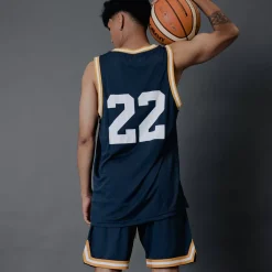 Pursuit of Happiness Tees & Singlets<Game Day Singlet Navy Gold