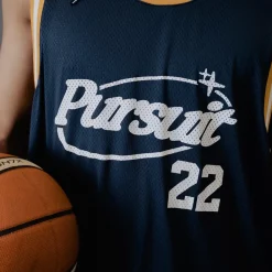 Pursuit of Happiness Tees & Singlets<Game Day Singlet Navy Gold