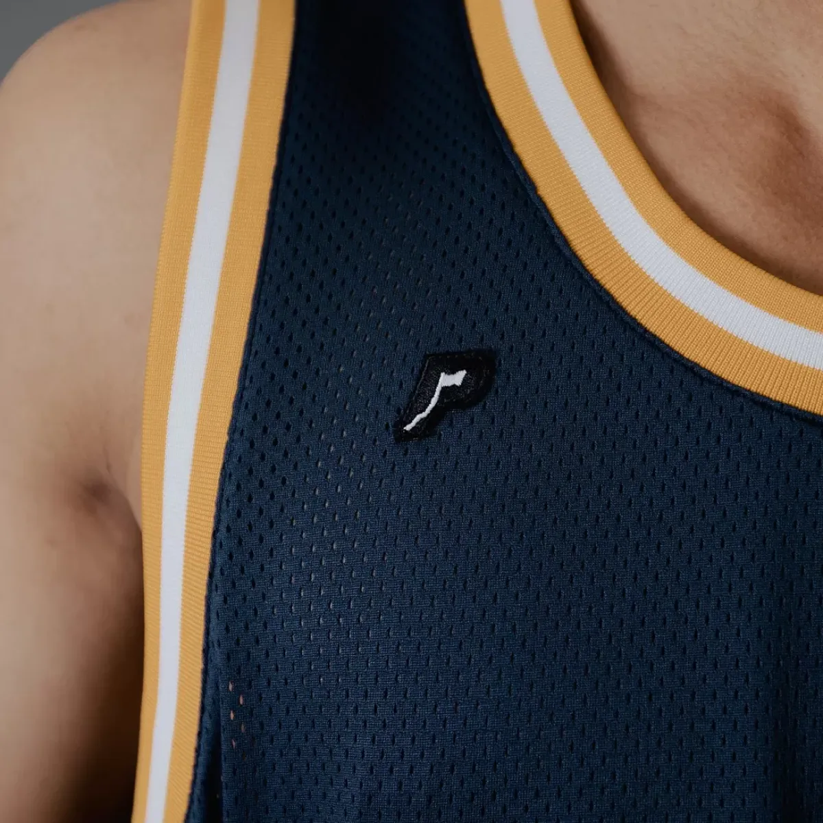Pursuit of Happiness Tees & Singlets<Game Day Singlet Navy Gold
