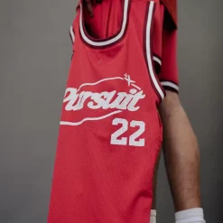 Pursuit of Happiness Tees & Singlets<Game Day Singlet Scarlet Wine