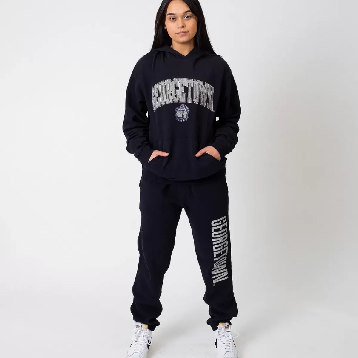 NCAA Pants & Sweats<Georgetown Vintage Baggy Tracks Unisex