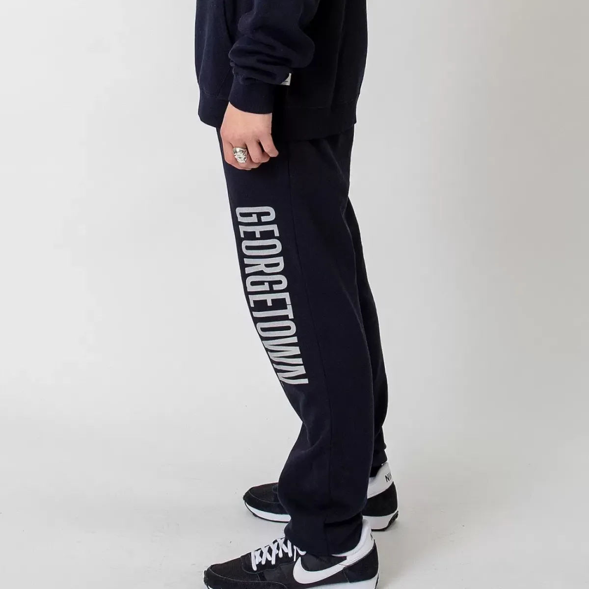 NCAA Pants & Sweats<Georgetown Vintage Baggy Tracks Unisex