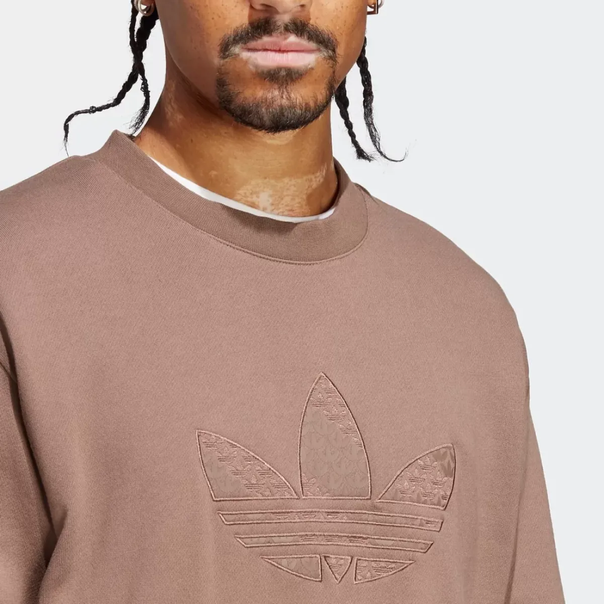 Adidas Originals Hoodies & Crews<Graphics Monogram Crew Sweatshirt