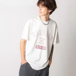 NCAA Tees & Singlets<Harvard Track Logo Tee Unisex