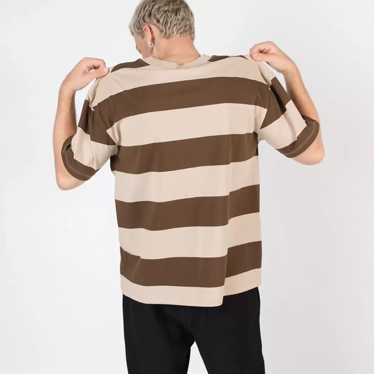 Champion Tees & Tanks<Heritage Collegiate Stripe Cursive Script Tee