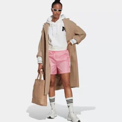 Adidas Originals Shorts<High-Waist Nylon Shorts