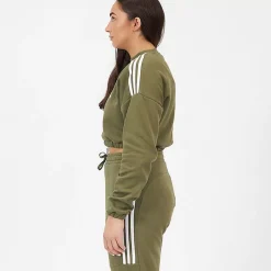 Adidas Hoodies & Crews<Hyperglam Crop Crew Sweatshirt