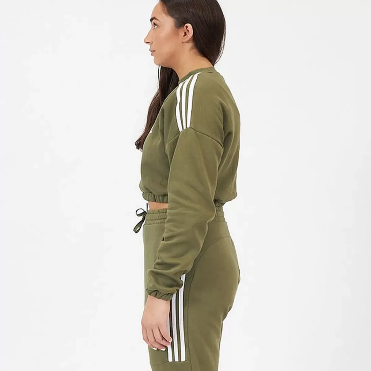 Adidas Hoodies & Crews<Hyperglam Crop Crew Sweatshirt