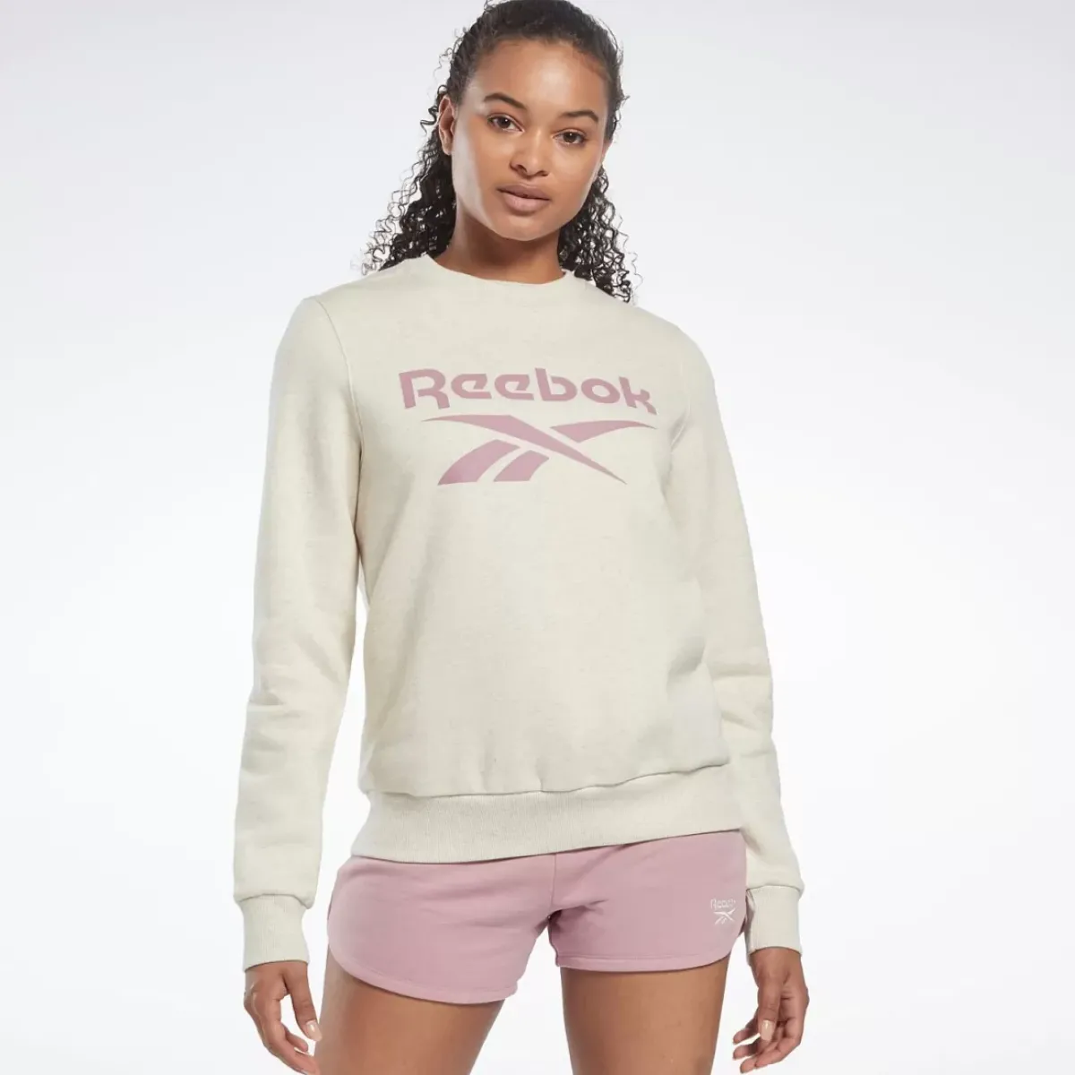 Reebok Hoodies & Crews<Identity Logo Fleece Crew Sweatshirt
