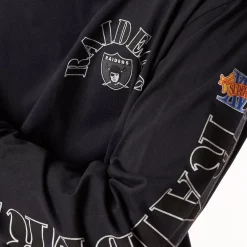 MITCHELL AND NESS Tees & Singlets<Las Vegas Raiders Arch Long-Sleeve Tee Unisex