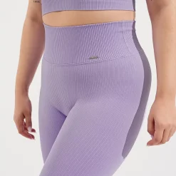 Aim Tights<Lavande Ribbed Seamless Tights