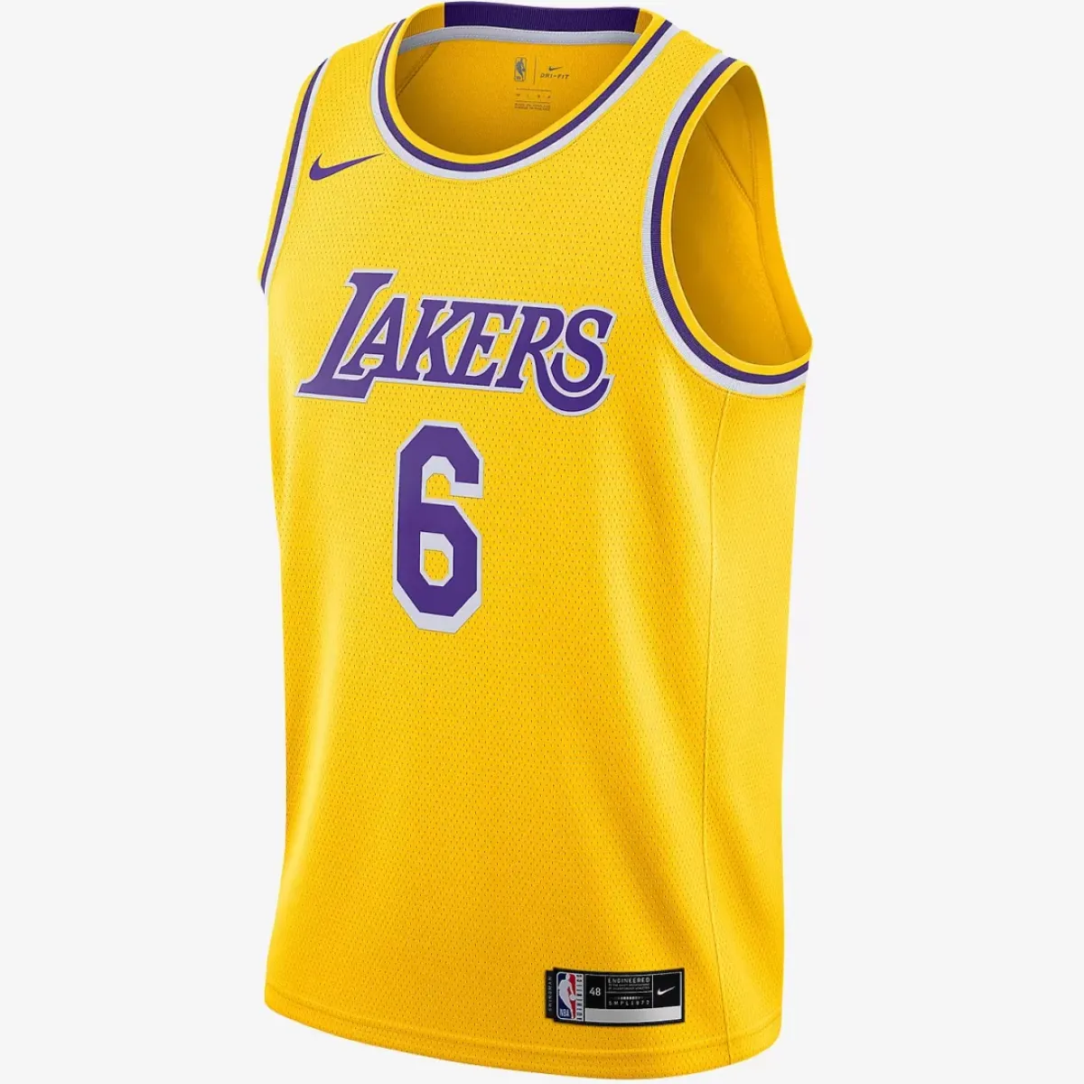 Nike Tees & Singlets<Lebron James Los Angeles Lakers Swingman Jersey