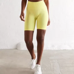 Aim Tights<Lemonade Ribbed Seamless Biker Shorts