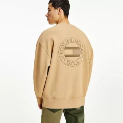 TOMMY HILFIGER Hoodies & Crews<Logo Embroidery Sweatshirt