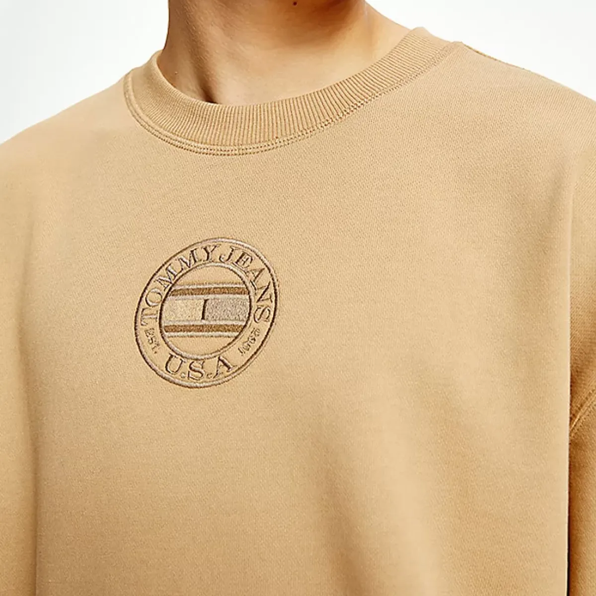 TOMMY HILFIGER Hoodies & Crews<Logo Embroidery Sweatshirt