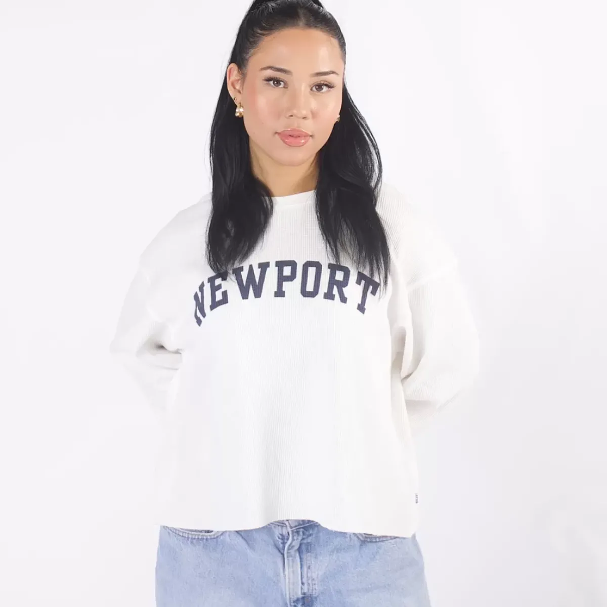 LAV Tees & Tanks<Long Sleeve Waffle