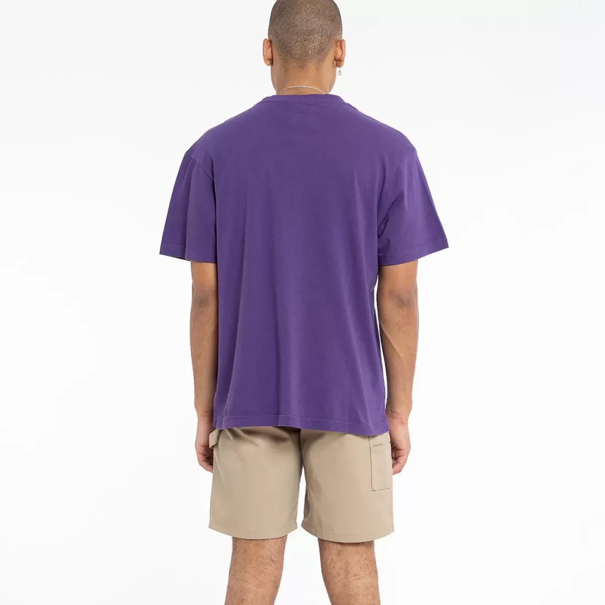 MITCHELL AND NESS Tees & Singlets<Los Angeles Lakers Brush Off Tee Unisex
