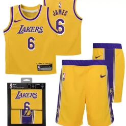 NIKE NBA Sets<Los Angeles Lakers Icon Jersey Box Set Kids
