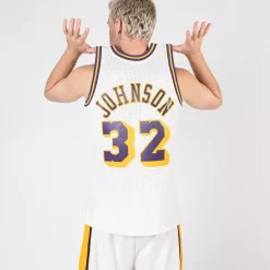 MITCHELL AND NESS Tees & Singlets<Los Angeles Lakers Magic Swingman Jersey