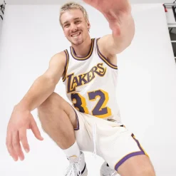 MITCHELL AND NESS Shorts<Los Angeles Lakers Swing Shorts
