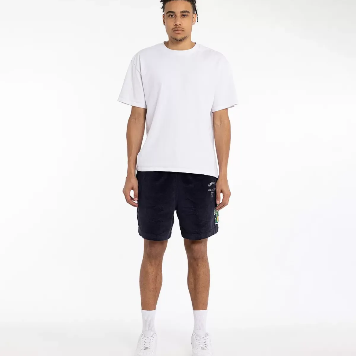 MITCHELL AND NESS Shorts<Los Angeles Lakers Varsity Cord Shorts