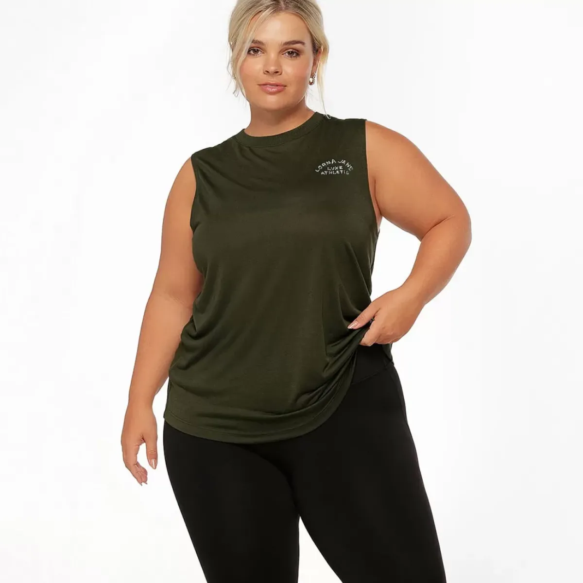 Lorna Jane Tees & Tanks<Lotus Muscle Tank