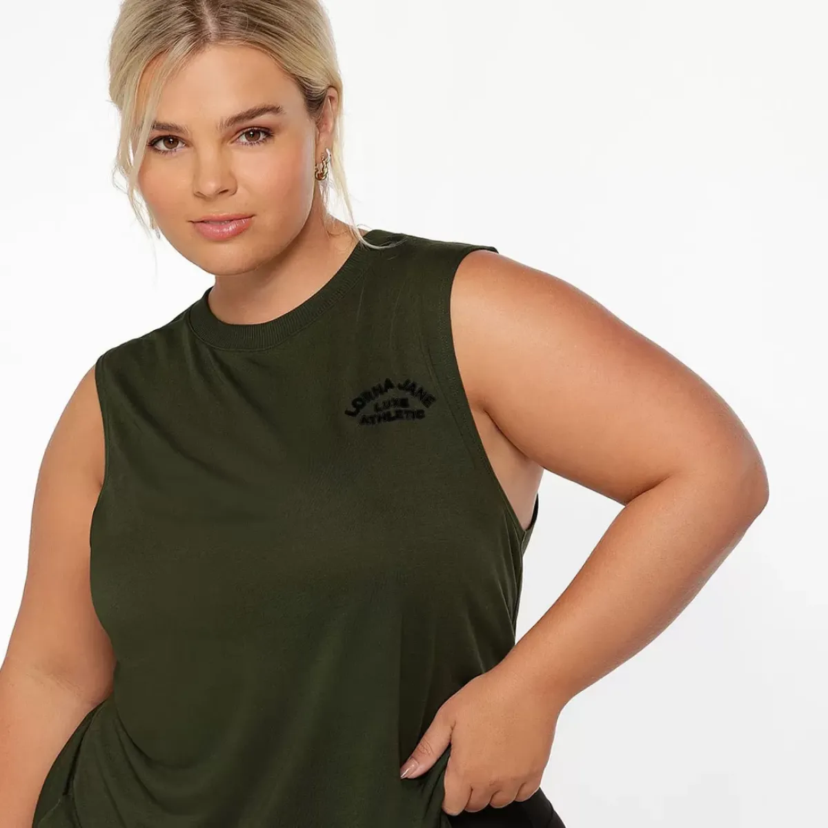 Lorna Jane Tees & Tanks<Lotus Muscle Tank