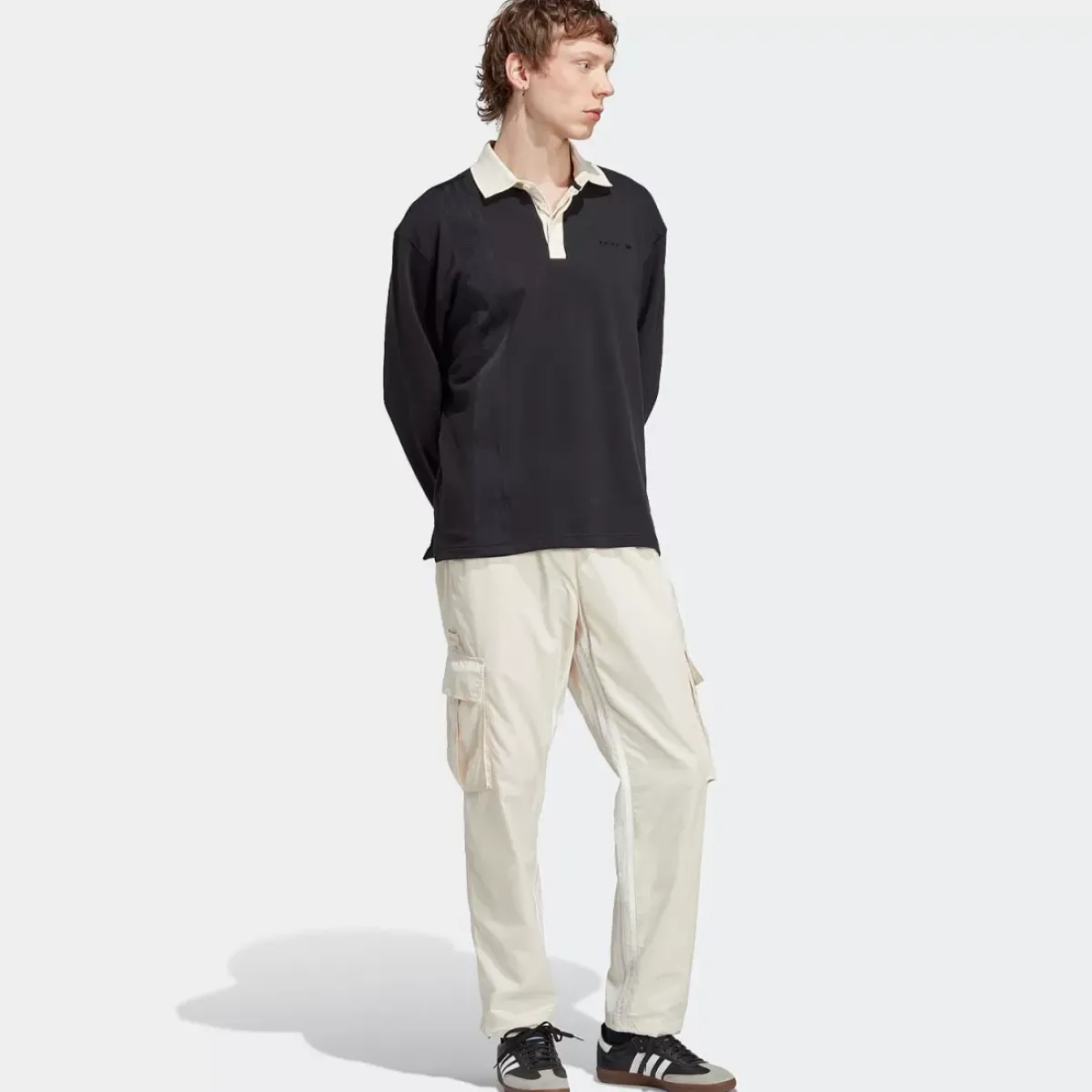 Adidas Originals Polos & Shirts<Metro Long Sleeve Rugby Shirt