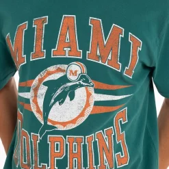 MITCHELL AND NESS Tees & Singlets<Miami Dolphins Diamond Tee Unisex