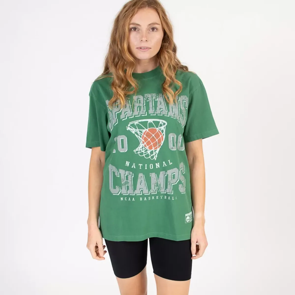NCAA Tees & Singlets<Michigan State Spartans Basketball Champs Tee Unisex