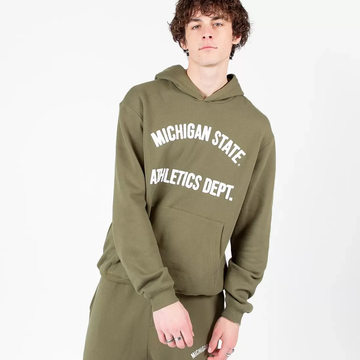 NCAA Hoodies & Crews<Michigan State University Athletics Dept Hoodie