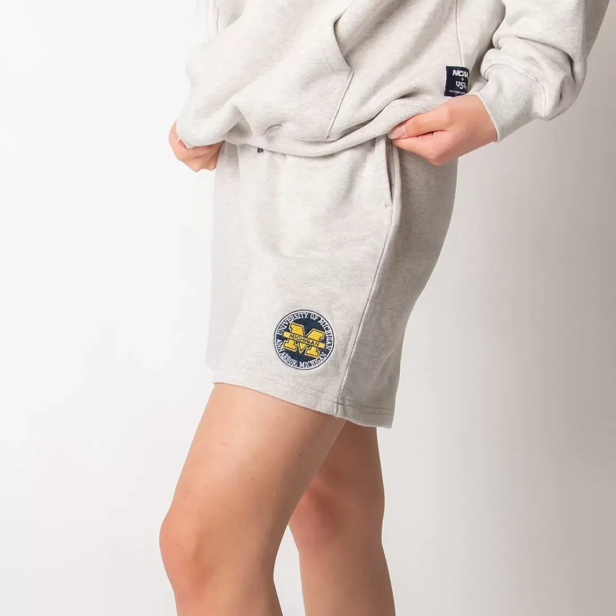 NCAA Shorts<Michigan Track & Field Sweat Shorts Womens