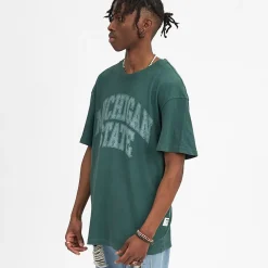 NCAA Tees & Singlets<Michigan Vintage High Arch Logo Tee