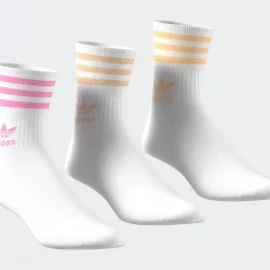 Adidas Originals Socks & Underwear<Mid-Cut Crew Socks 3 Pack