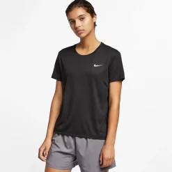 Nike Tees & Tanks<Miler Short Sleeve Running Top