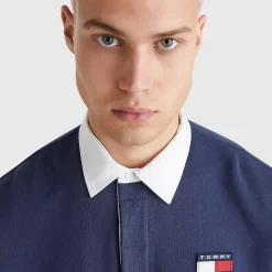 TOMMY HILFIGER Polos & Shirts<Mixed Stripe Rugby Shirt