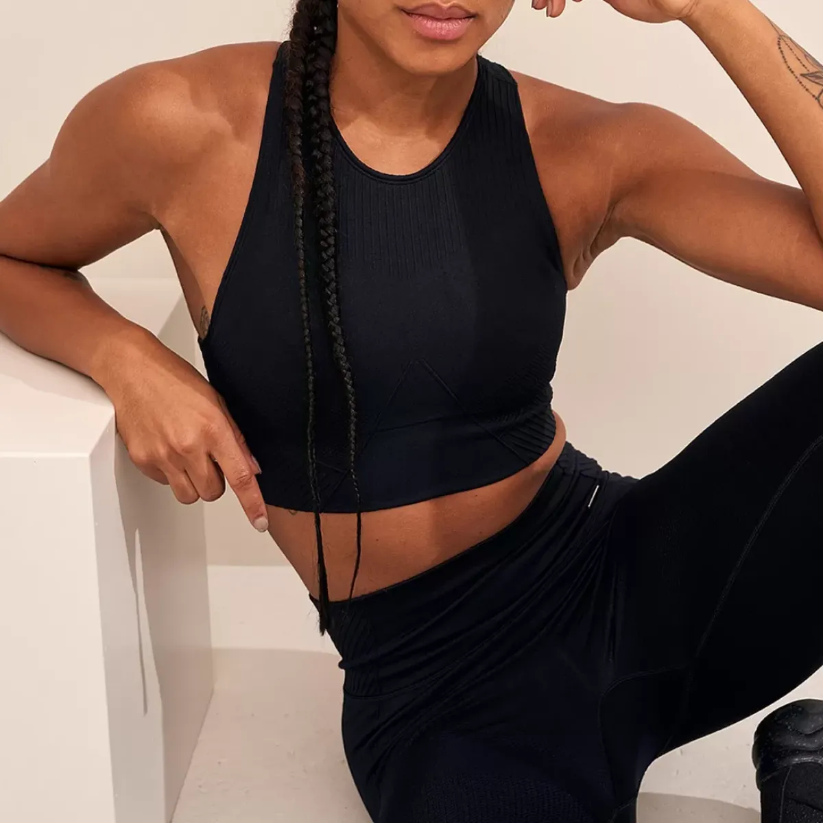 Aim Tees & Tanks<Motion Seamless Crop Top
