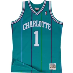 MITCHELL AND NESS Tees & Singlets<Muggsy Bogues Charlotte Hornets 92-93 Swingman Jersey