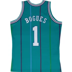MITCHELL AND NESS Tees & Singlets<Muggsy Bogues Charlotte Hornets 92-93 Swingman Jersey