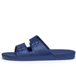 Freedom Moses Slides<Navy Slides Mens