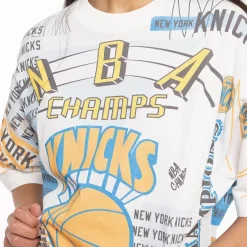 MITCHELL AND NESS Tees & Singlets<New York Knicks Game Over Tee Unisex