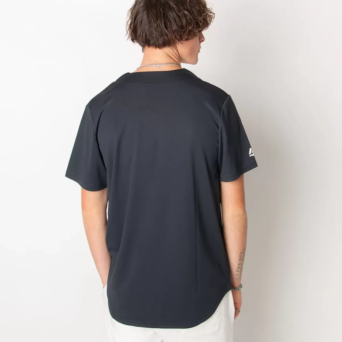 MAJESTIC Tees & Singlets<New York Yankees Chest Logo Replica Jersey