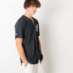 MAJESTIC Tees & Singlets<New York Yankees Chest Logo Replica Jersey