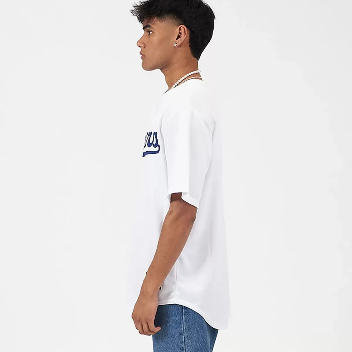 NIKE MLB Tees & Singlets<New York Yankees Official Replica Home Mlb Jersey