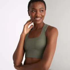 Aim Sports Bras<Olive Motion Seamless High Support Bra