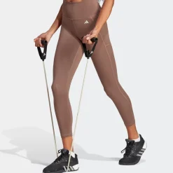 Adidas Tights<Optime Stash Pocket High Waist 7/8 Leggings