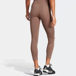 Adidas Tights<Optime Stash Pocket High Waist 7/8 Leggings