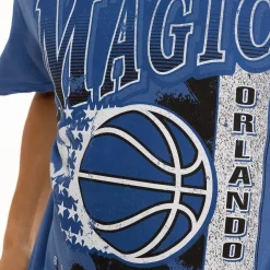 MITCHELL AND NESS Tees & Singlets<Orlando Magic Brush Off Tee Unisex